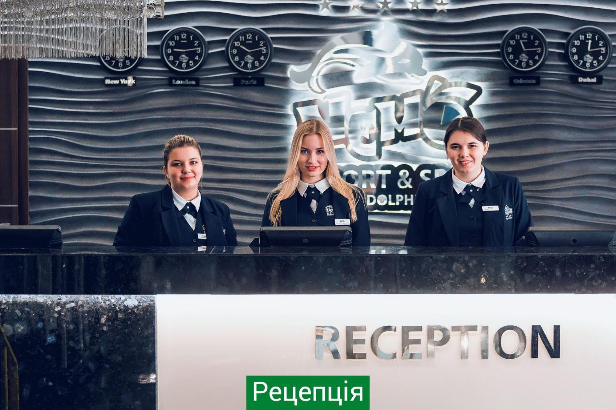 NEMO Hotel Resort&Spa Odessa Exterior foto Reception at the hotel